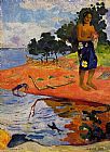 Paul Gauguin Haere Pape painting